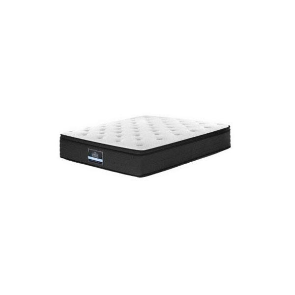 Giselle Bedding KING Mattress Bed 7 Zone Euro Top Pocket Spring Firm Foam