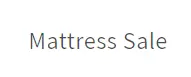 mattress